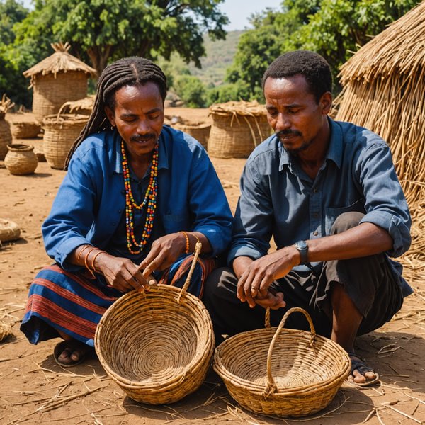 Comment découvrir les traditions de la vannerie en Éthiopie?