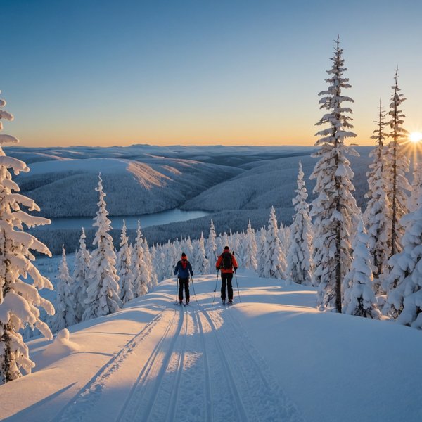 Comment participer à une expédition de ski nordique en Laponie finlandaise : itinéraires et équipements ?